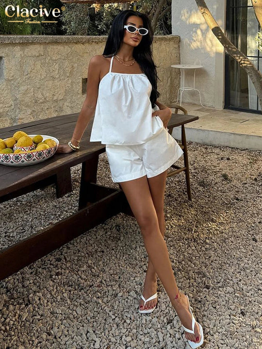 Dames | Zomer Set | Mouwloos Topje | Shorts | Stijlvol | Chic | Comfortabel