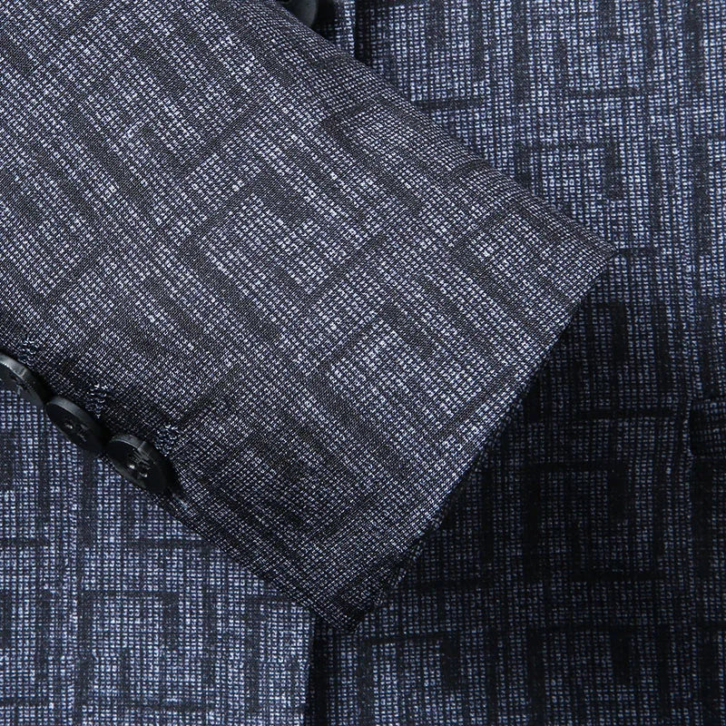 Stefano | Moderne Blazer met geometrisch patroon