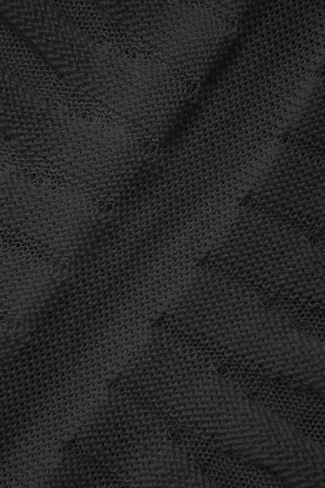 Mock Neck Knit Stripe Korte Mouw Maxi Jurk