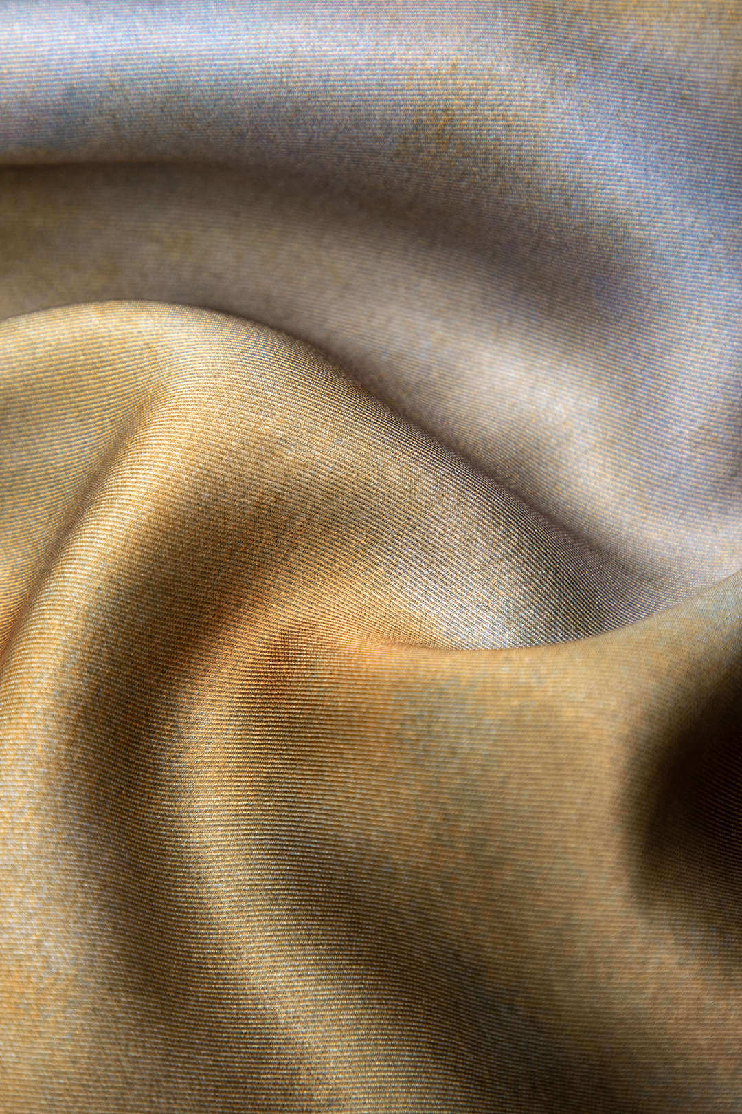 Tie Dye V-Neck Satin Maxi Dress 