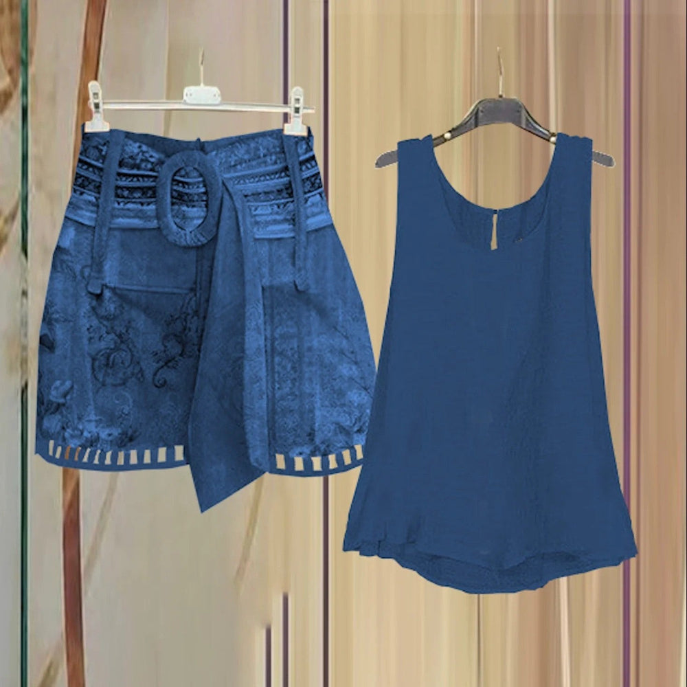 Filippa - Trendy Sleeveless Summer Set