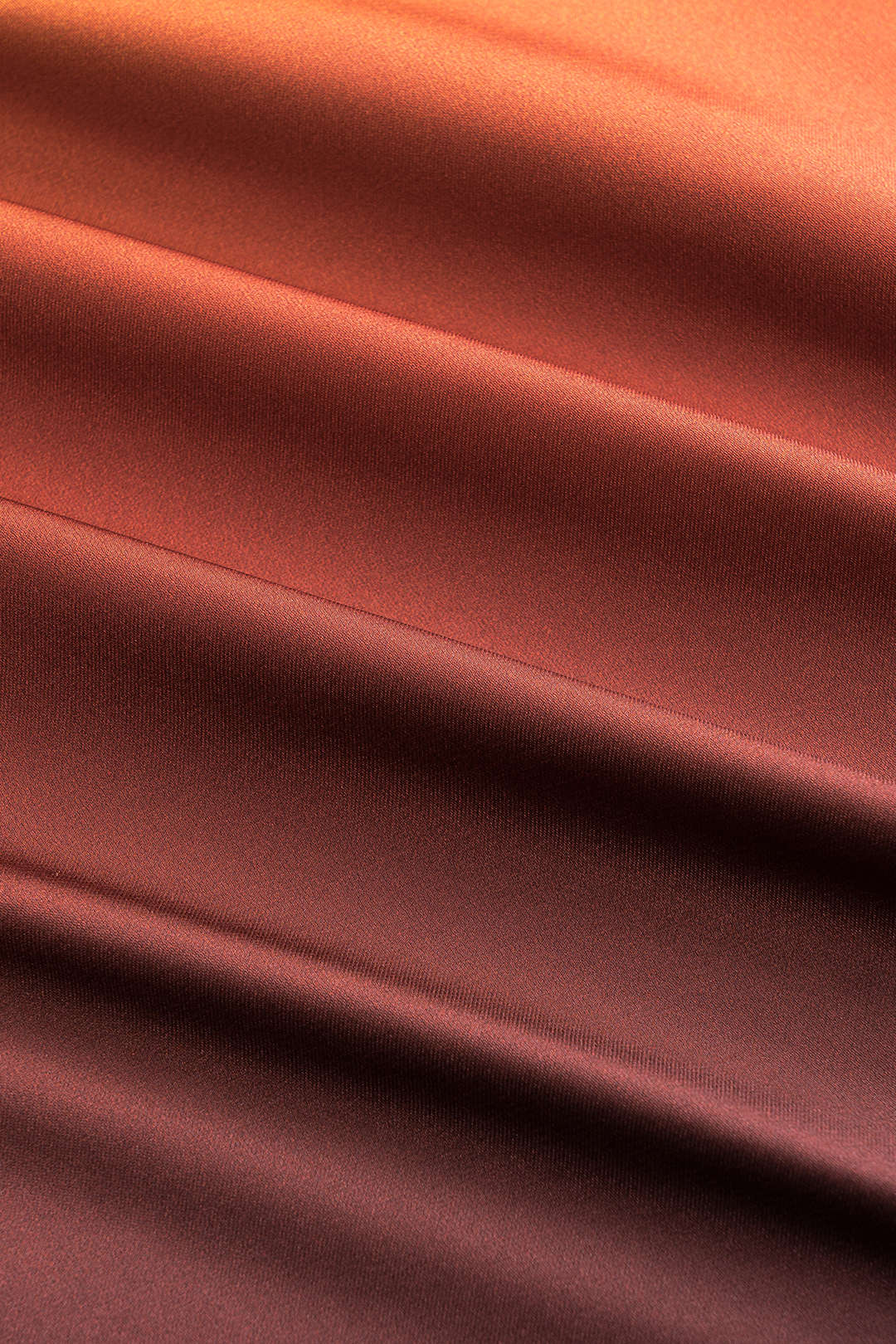 Ombre Print Satin Ruffle Tie Up Backless Mini Dress 