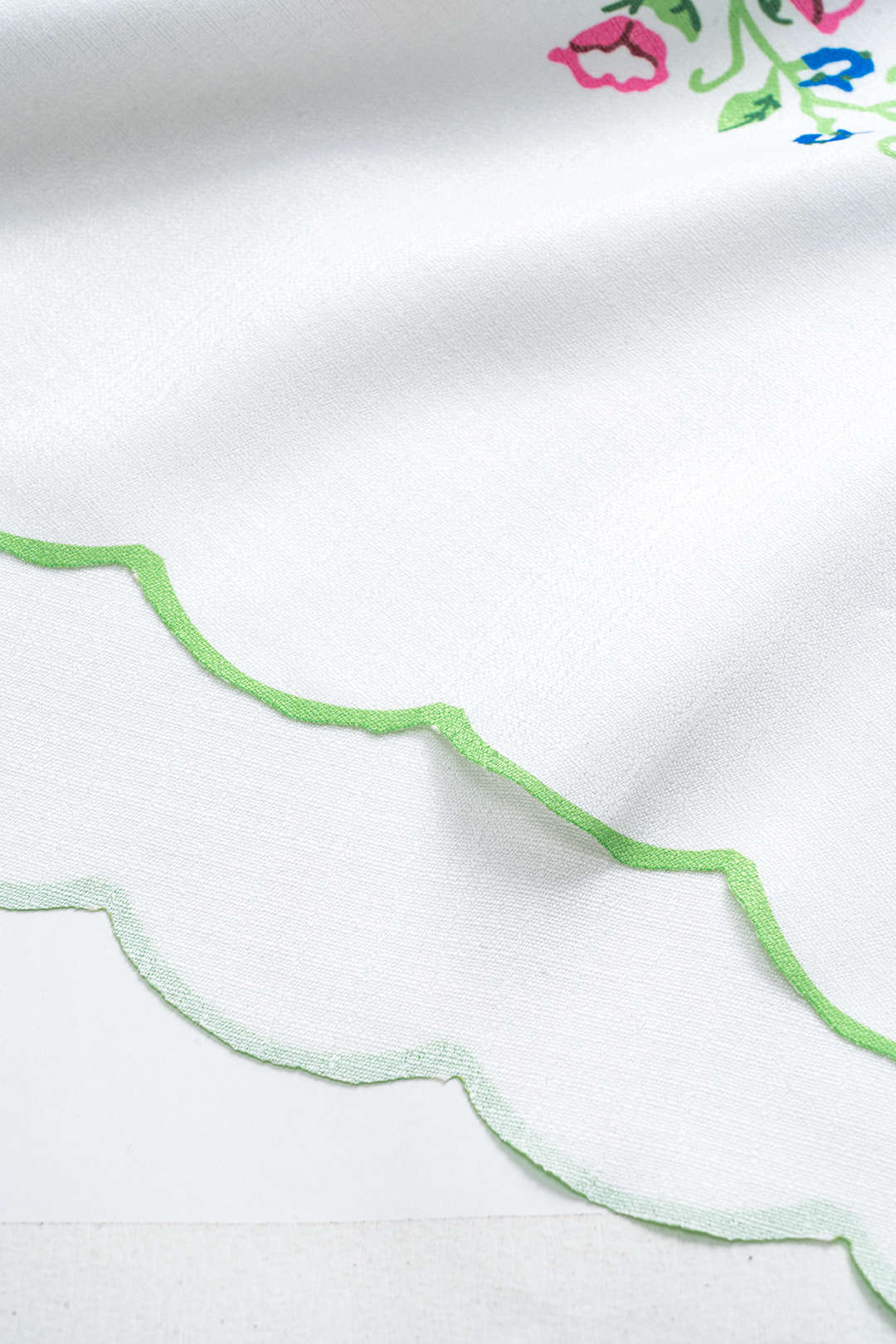 Bloemenprint Tie-Up Rugloze Maxi-jurk