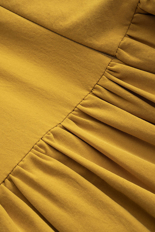 Tank Square Neck Sleeveless Bustier Maxi Dress 