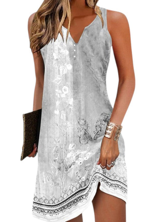 Zomerjurk Met Print voor Dames