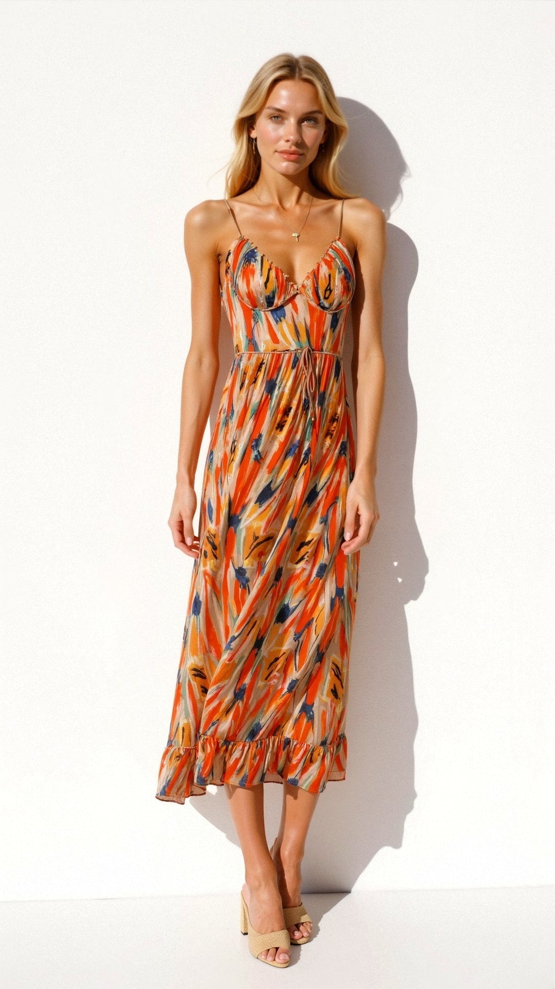 Asmita - Lightweight Spring Floral Dress for Women