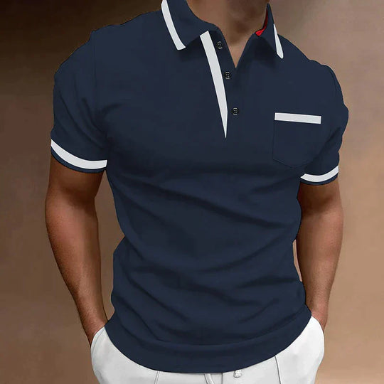 Men's Classic Fit Chest Pocket Polo | Ideal for Everyday Use